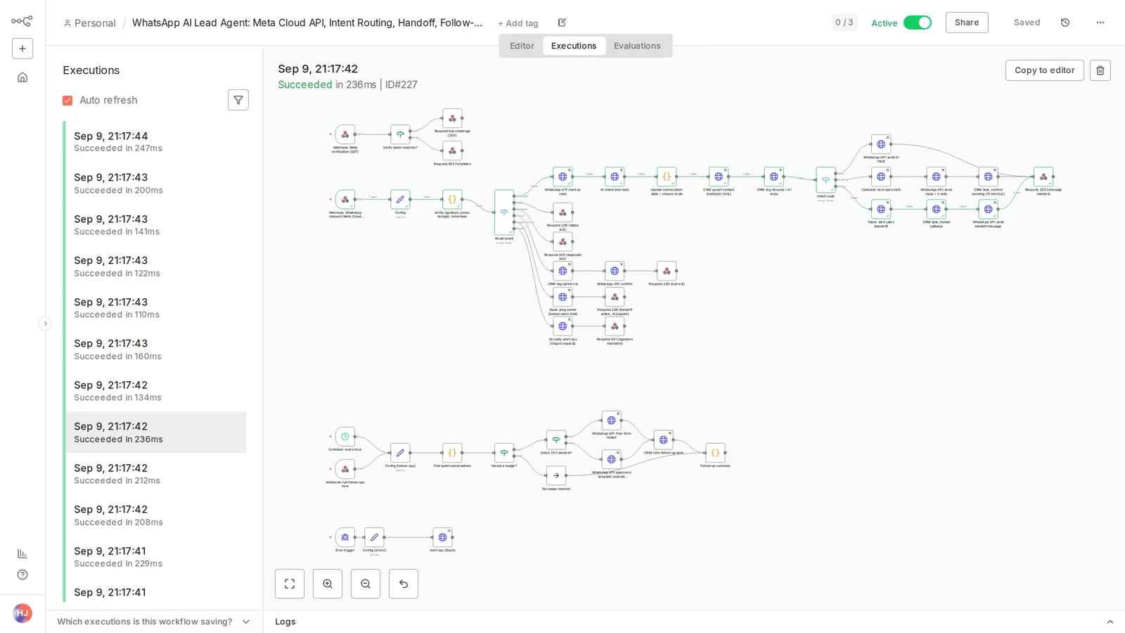 Complaint: handed to a human, Slack alert and callback task created, AI paused for that chat.